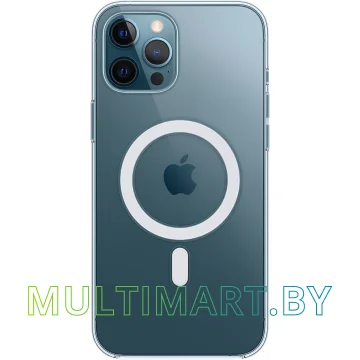 Чехол для телефона Apple MagSafe Clear Case для iPhone 12 Pro Max (прозрачный)